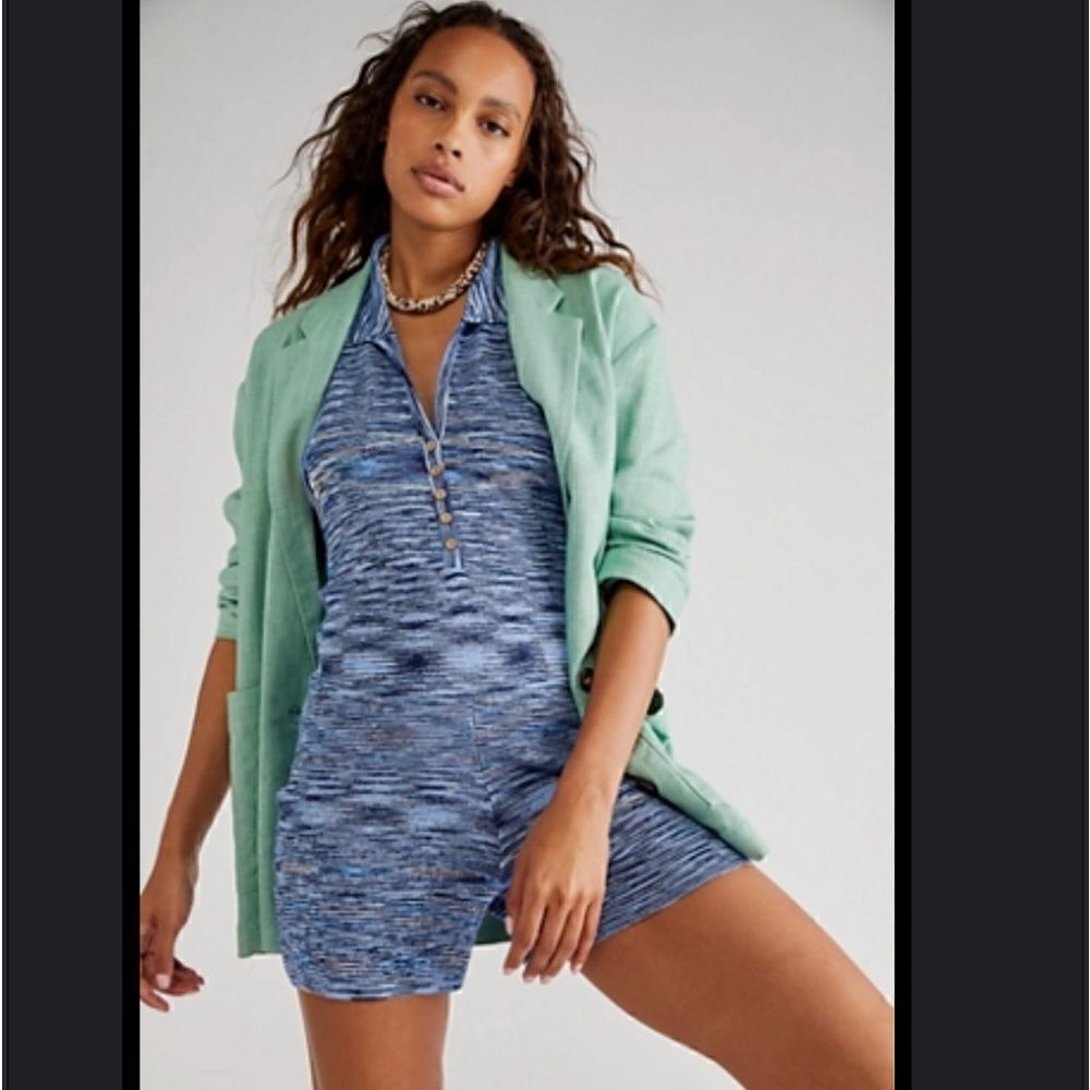 Free People Summer Nights One-Piece Romper Size XS